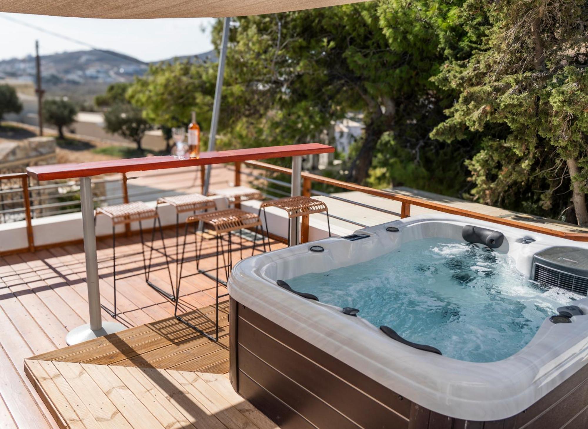Syros Village Suites Vári Exterior foto